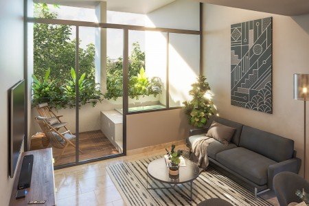 Departamento en venta en la colonia México Mérida en MIRA modelo penthouse A